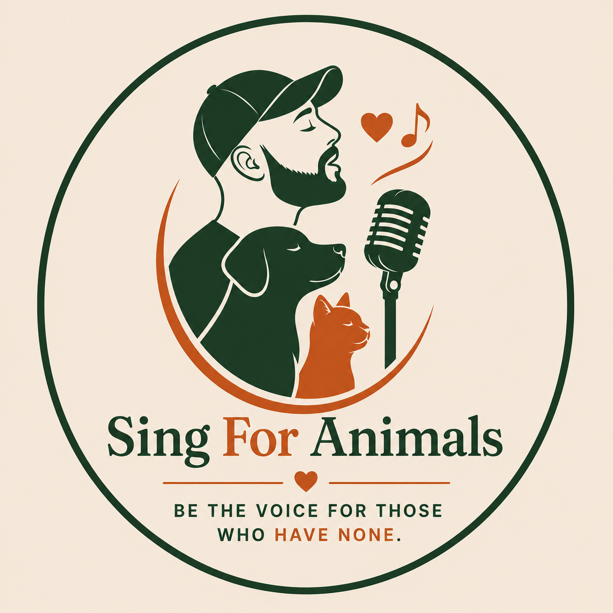 Sing For Animals โ Be the voice for those who have none